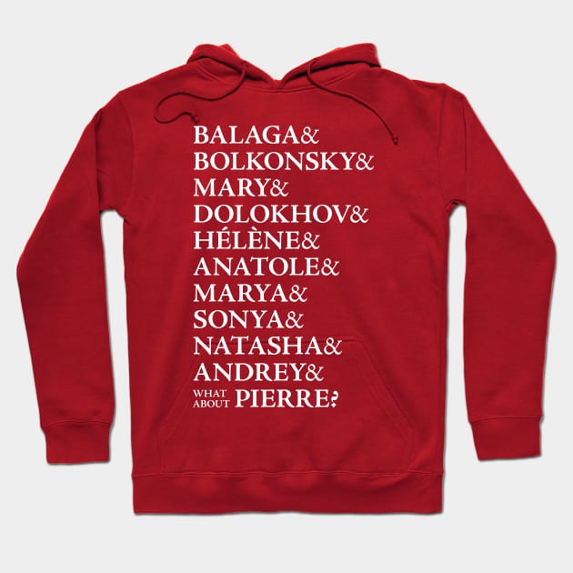 Natasha, Pierre & the Great Comet of 1812 Ampersand Names Hoodie by redesignBroadway